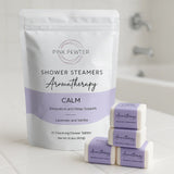 Premium Aromatherapy Shower Steamers with Pure Essential Oils (10pc)