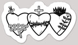 Holy Family Hearts® Sticker