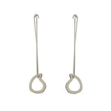 Enchanting Sterling Silver Long Earrings