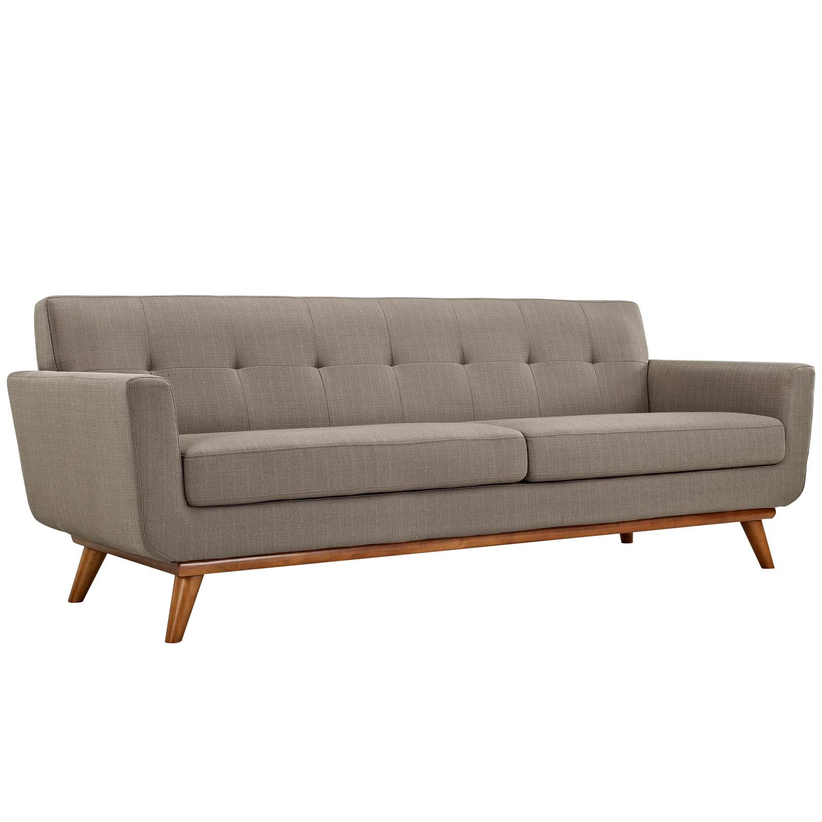 Engage Upholstered Fabric Sofa - Granite
