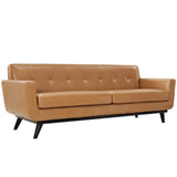 Engage Bonded Leather Sofa - Tan