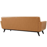 Engage Bonded Leather Sofa - Tan