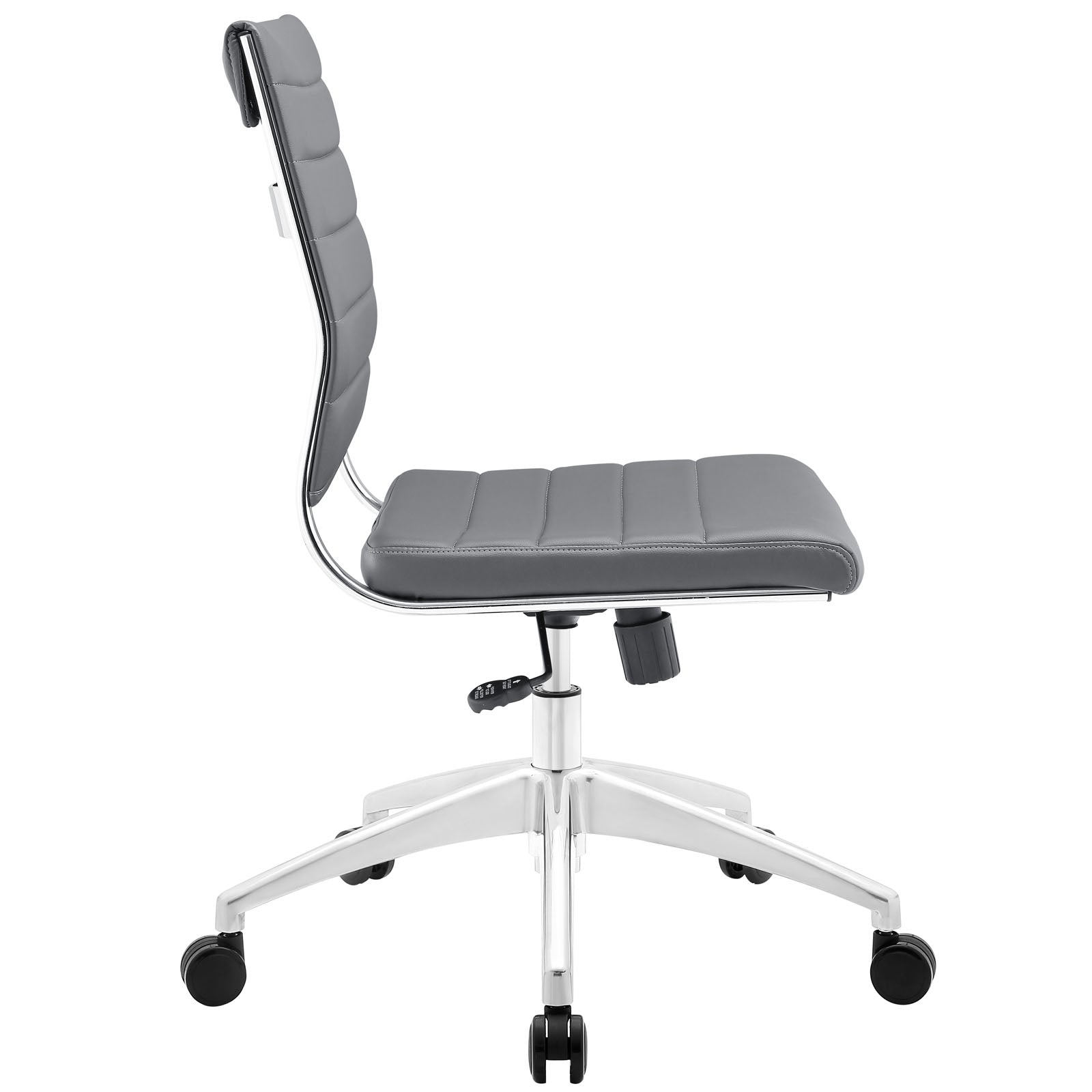 Jive Armless Mid Back Office Chair - Gray