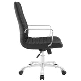 Finesse Mid Back Office Chair - Black
