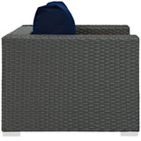 Sojourn Outdoor Patio Sunbrella Armchair - Canvas Navy