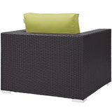 Convene Outdoor Patio Armchair - Espresso Peridot