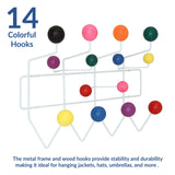 Gumball Coat Rack - Multicolored