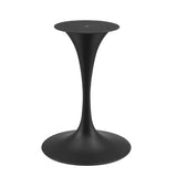Lippa 24 Wood Square Dining Table Black Natural