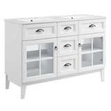 Isle 48 Double Bathroom Vanity Cabinet