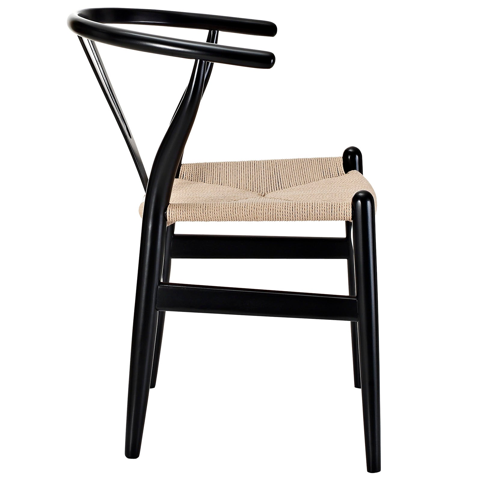 Amish Dining Wood Armchair - Black