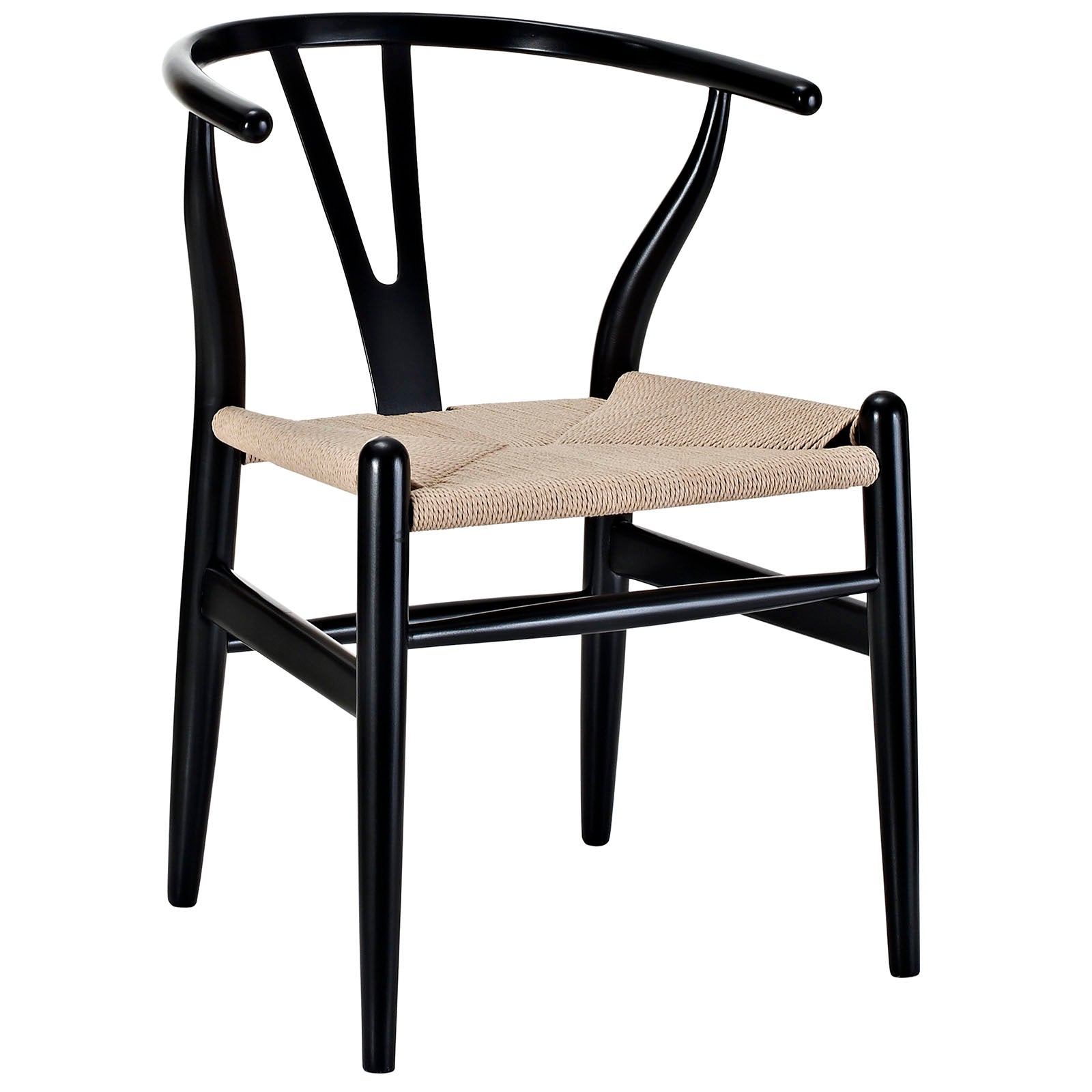 Amish Dining Wood Armchair - Black