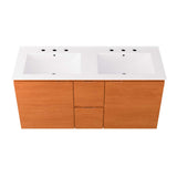 Scenic 48 Double Wall-Mount Bathroom Vanity