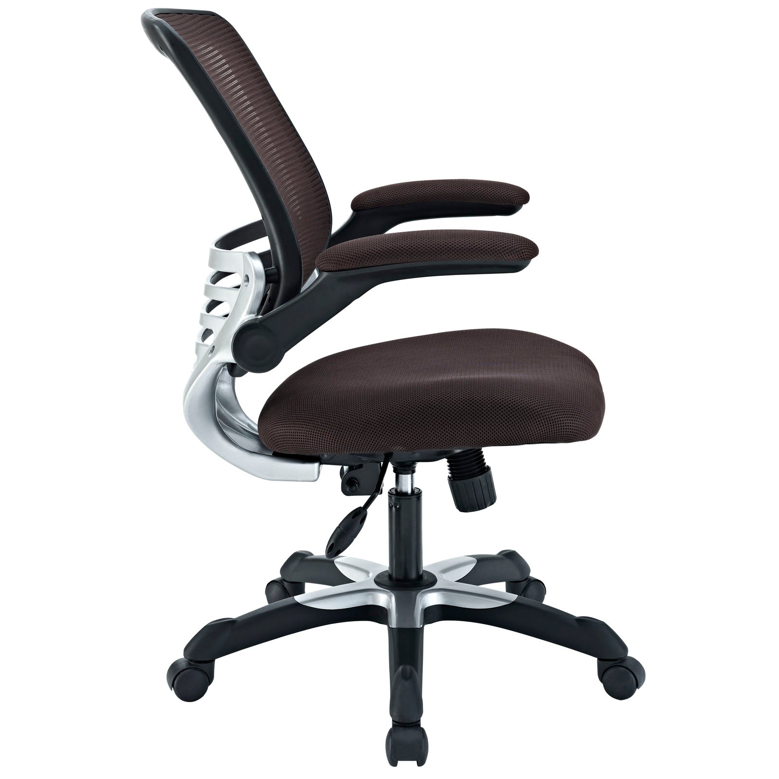 Edge Mesh Office Chair - Brown