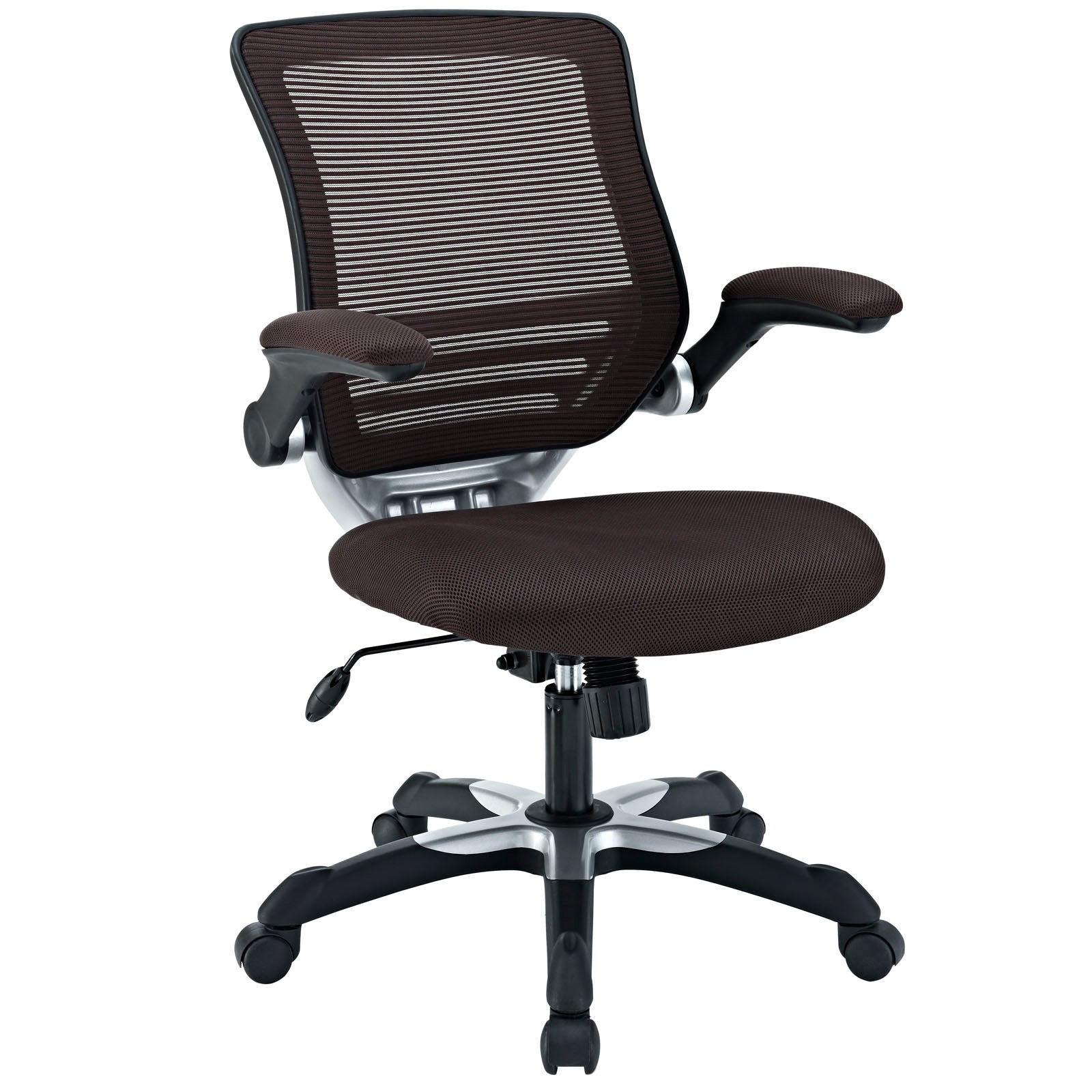Edge Mesh Office Chair - Brown