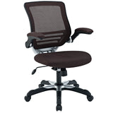 Edge Mesh Office Chair - Brown