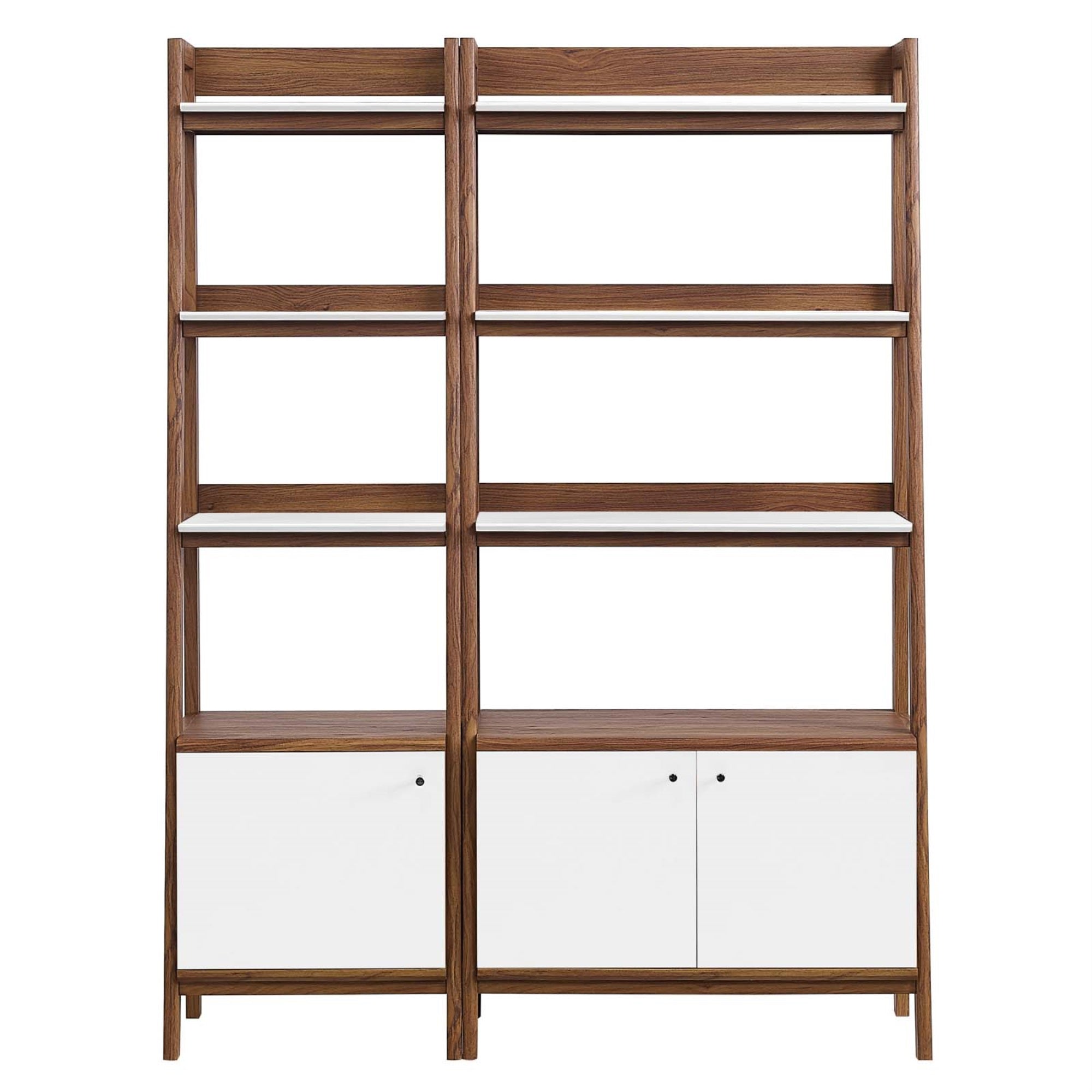 Bixby Wood Bookshelves - Set Of 2