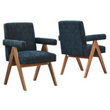 Lyra Fabric Dining Room Chair - Set Of 2