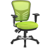 Articulate Mesh Office Chair - Green