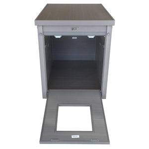 New Age Pet Litterloo Litter Box Cover/End Table - Grey