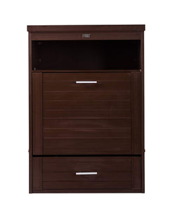 New Age Pet Dog Brea Food Pantry/Double Diner -Russet