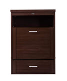 New Age Pet Dog Brea Food Pantry/Double Diner -Russet
