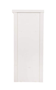 New Age Pet Dog Brea Food Pantry/Double Diner -Antique White