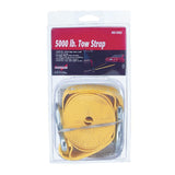 01002 Erickson 2 In. x 15 Ft. 2500 Lb. Polyester Tow Strap with Hooks, Yellow