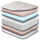 Sealy Opticool 2-Stage Cool Gel - Glitterati Silver