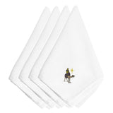 Caroline'S Treasures Embt2075Npke Christmas Nativity Wiseman Embroidered Napkins (Set Of 4), 20, Multicolor