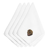 Caroline'S Treasures Embt2373Npke Newfoundland Embroidered Napkins (Set Of 4), 20, Multicolor