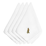 Caroline'S Treasures Embt3818Npke Fall Ear Of Corn Embroidered Napkins (Set Of 4), 20, Multicolor