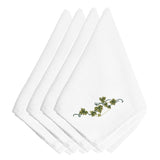 Caroline'S Treasures Embt3820Npke Fall Ivy Embroidered Napkins (Set Of 4), 20, Multicolor
