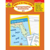 Take It To Your Seat Geography Centers Book, Grades 2-3
