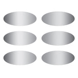 Ovals Scratch-Off Stickers