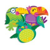 You Can Toucan Birds Assorted Paper Cut-Outs