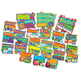 Hands on Management Center Signs Mini Bulletin Board Sets