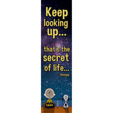 Peanuts Keep Looking Up Vertical Banner