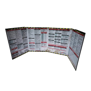 Evil Genius Games Everyday Heroes: Gm Screen - The Roleplaying Game, Gamemaster Rpg Accessory, 4-Panel Screen, Evil Genius Games