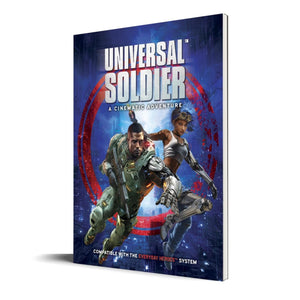 Evil Genius Gaming: Cinematic Adventure: Universal Soldier - Expansion Hardcover Rpg Book, Use W/ The Everyday Heroes Core Ruleb