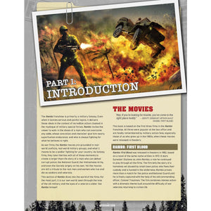 Evil Genius Gaming: Cinematic Adventure: Rambo - Expansion Hardcover Rpg Book, For Use With The Everyday Heroes Core Rulebook, D