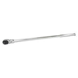 1/2'' Drive Locking Flexhead Chrome Grip Ratchet, 22''