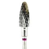 CARBIDE NAIL DRILL BIT, "CORN", PURPLE, HEAD DIAMETER 6/14MM (FT90V060/14) (№73) - STALEKS™