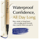 Waterproof Eyeliner for Sensitive, Watery Eyes – Smudge-Proof on Hooded Lids, Gluten-Free & Vegan