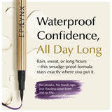 Waterproof Eyeliner for Sensitive, Watery Eyes – Smudge-Proof on Hooded Lids, Gluten-Free & Vegan