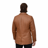 Dom Men's Leather Blazer
