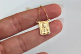 14K Gold Scapular