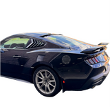 JSD Modern Style Replacement Fuel Door for Ford Mustang 2024 2025 All Models, Carbon Fiber Style