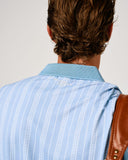 Homestead Men's Western Golf Polo – Sky