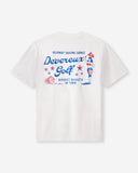 Range Buckets Tee - White