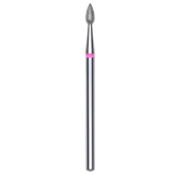 DIAMOND NAIL DRILL BIT, "DROP", RED, HEAD DIAMETER 2.3/5MM (FA40R023/5) - STALEKS™
